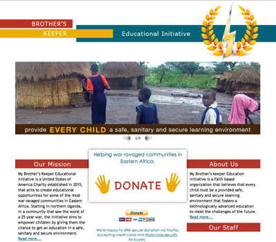 Charity Website